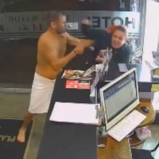 Extranjero agredió a empleada de hotel por presuntamente negarse a subir a su habitación 
