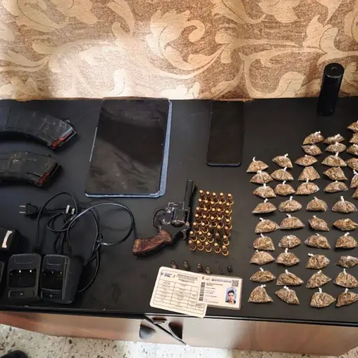 Desmantelan red criminal en Sucre con incautación de armas y drogas