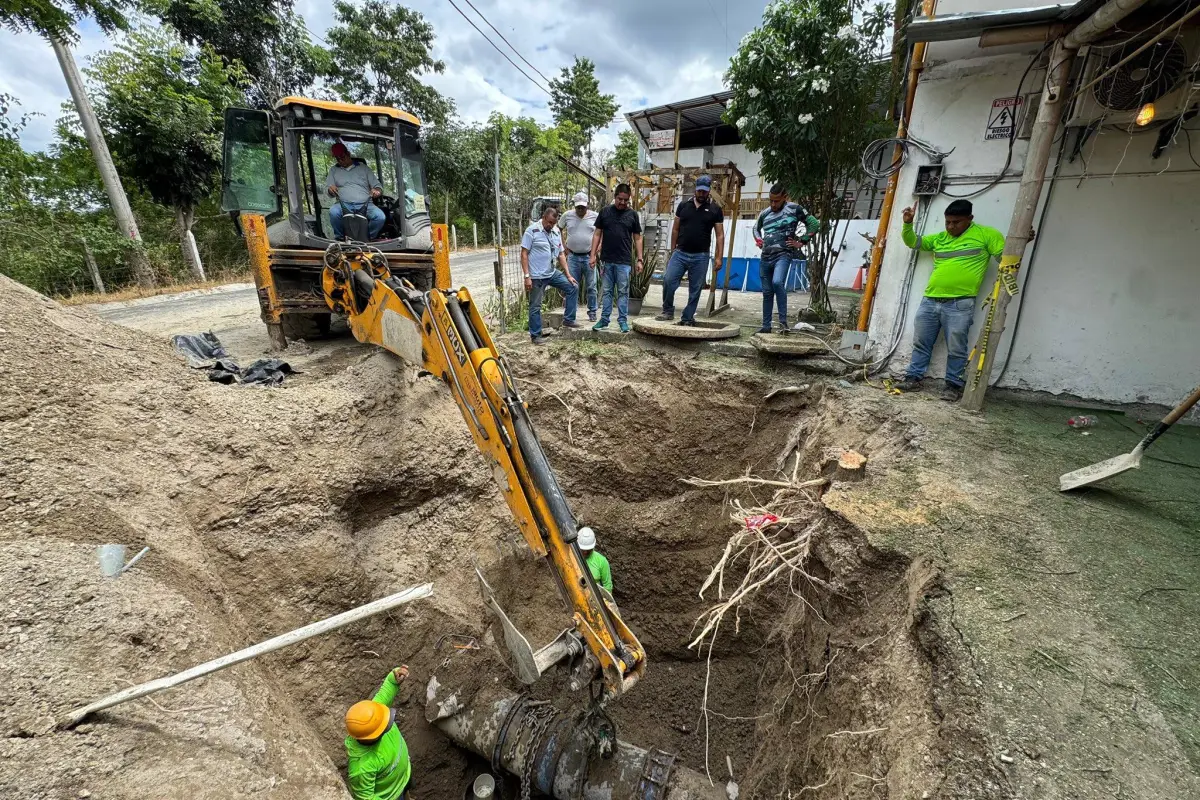 EPAM concluyó los arreglos en el sistema de agua Caza Lagarto, pero el abastecimiento en Eloy Alfaro será progresivo., El Diario