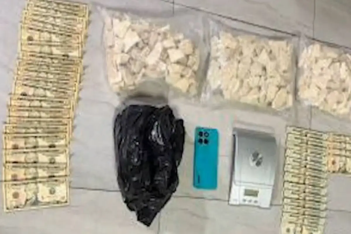 Parte de las evidencias incautadas durante los operativos en varias provincias., Captura de video