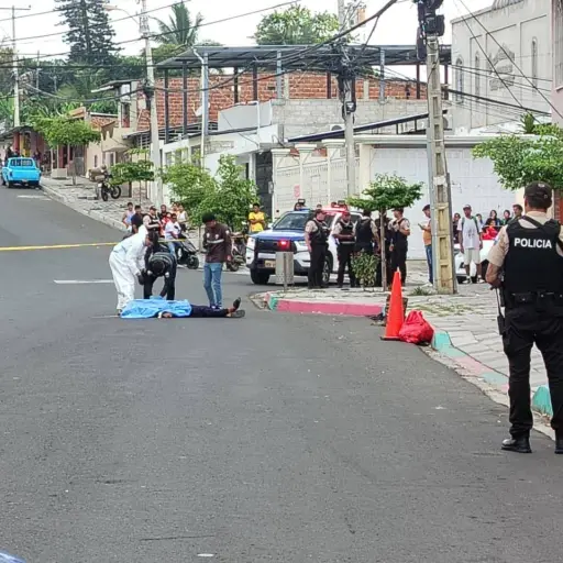 Un hombre fue asesinado a tiros en la parroquia Eloy Alfaro de Manta
