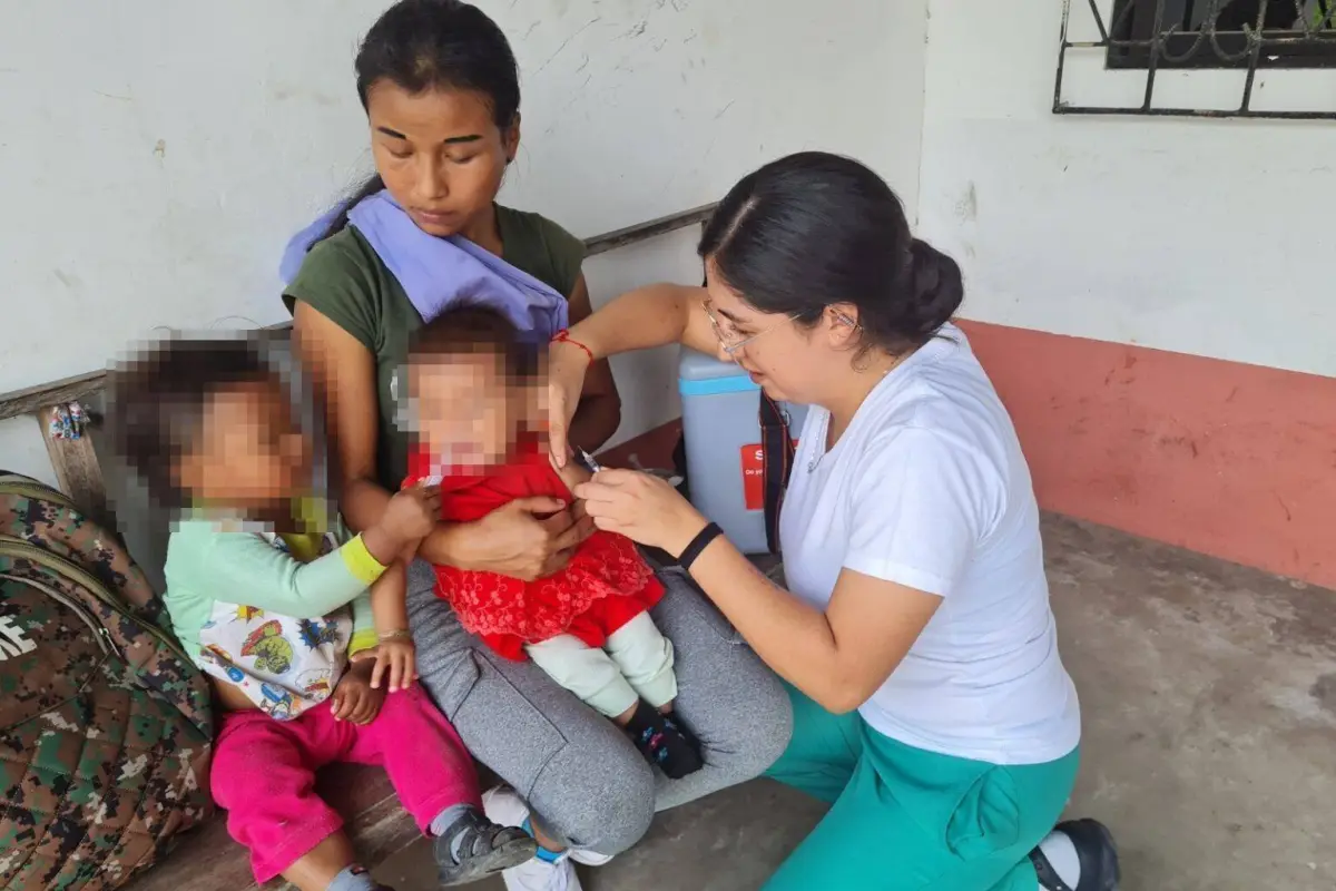 Vacunación en Ecuador se intensifica contra el sarampión en las 24 provincias