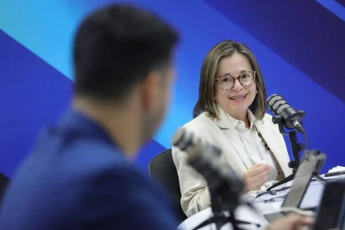 María Belén Loor, presidenta del directorio de Conafips en entrevista en Manavisión Plus, Conafips