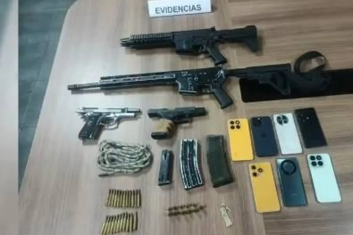 La Policia Nacional de Ecuador presentó las evidencias de un caso de secuestro extorsivo