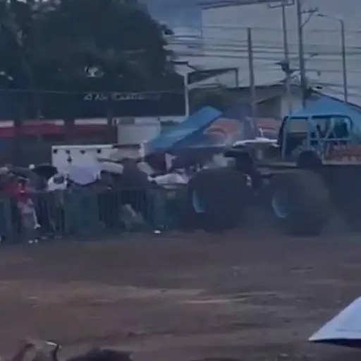 Popayán: Tragedia en exhibición de carros “monster truck” en Colombia dejó dos muertos y 37 heridos