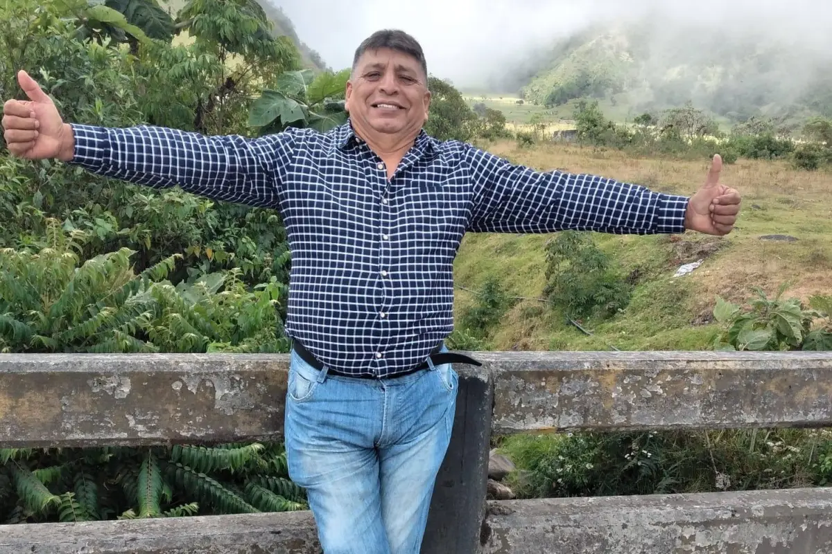 Luis Delgado en vida., Cortesía.