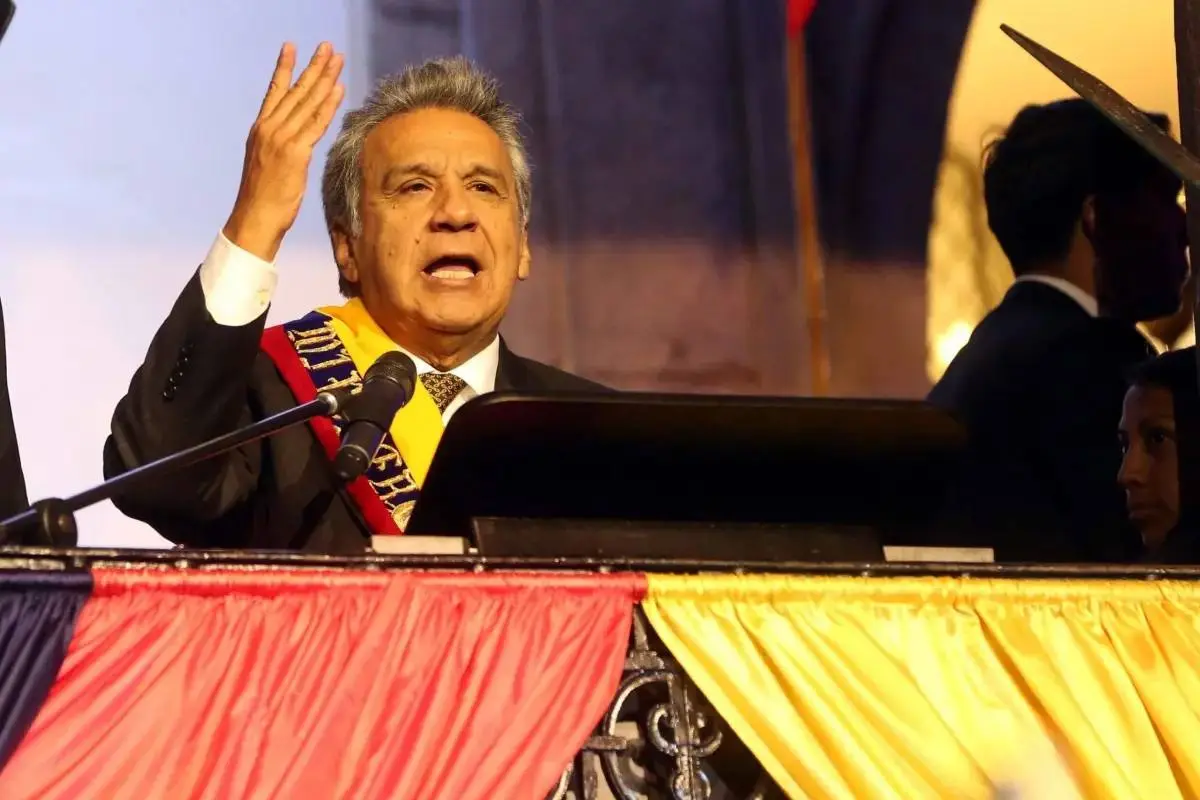 Expresidente Lenín Moreno desmiente pacto político y regresa para juicio por cohecho en caso Sinohydro., API