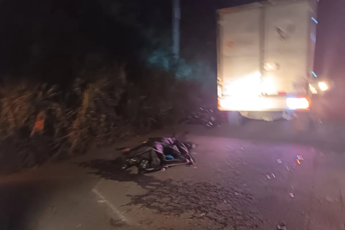 Accidente en la vía a San Jacinto deja un motociclista fallecido en Santo Domingo