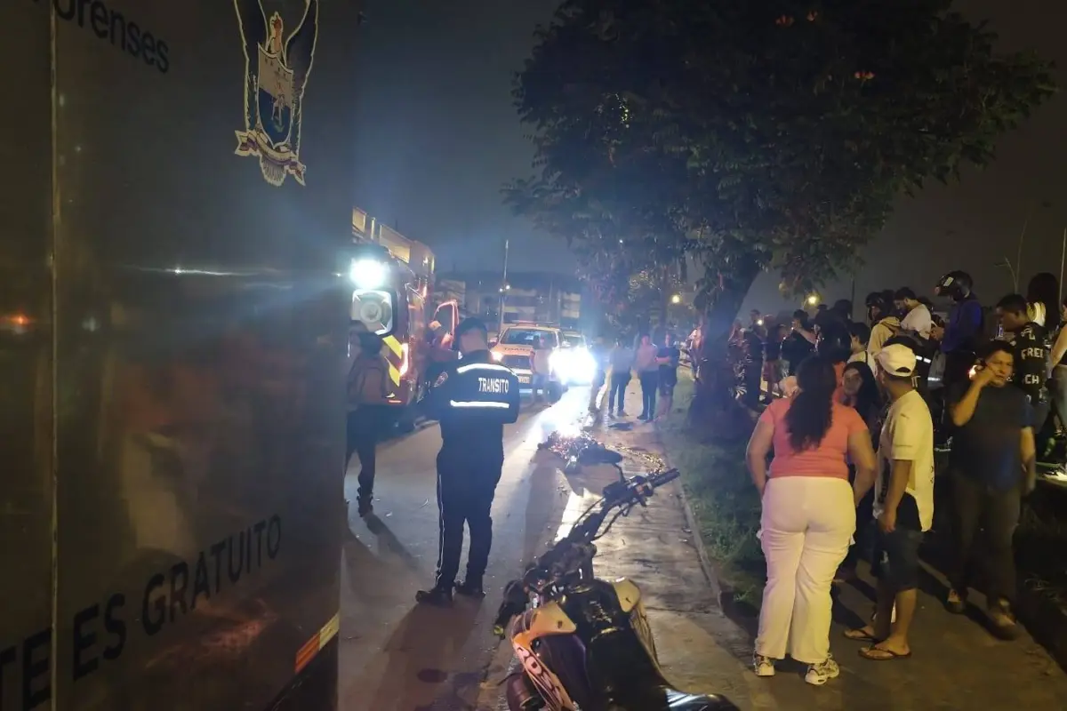 Salió en su motocicleta, pero un accidente truncó su camino en el Anillo Vial