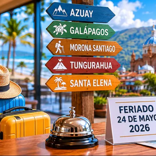 Feriado del 24 de mayo deja 37,4% de ocupación hotelera y alza del 17,62% en gasto turístico