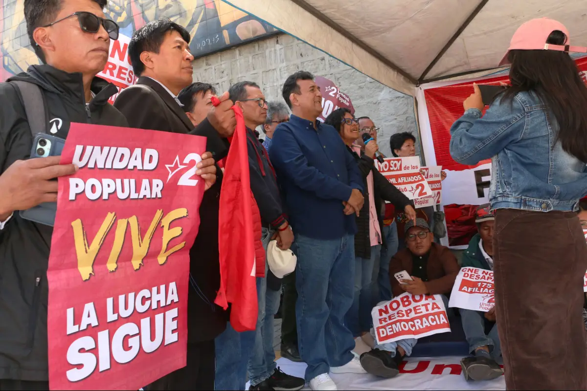 Unidad Popular enfrenta la cancelación del registro electoral tras resoluciones aprobadas por el Consejo Nacional Electoral. , API