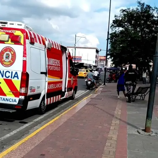 Una mujer resulta herida leve tras un altercado en el sector del parque Eloy Alfaro de Portoviejo