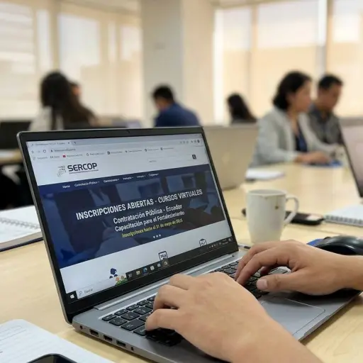 Así puede acceder a los cursos gratuitos del Sercop sobre contratación pública