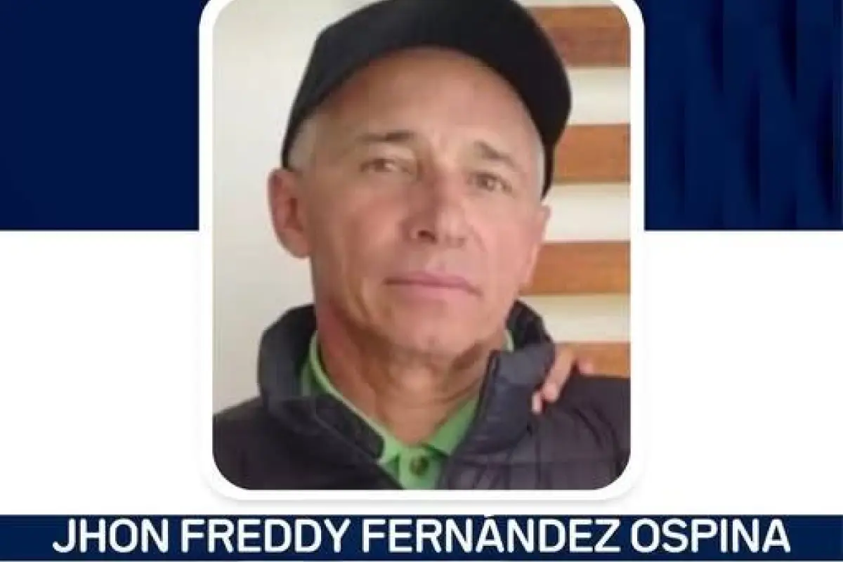 El hombre está desaparecido desde el 15 de abril. , Cortesía