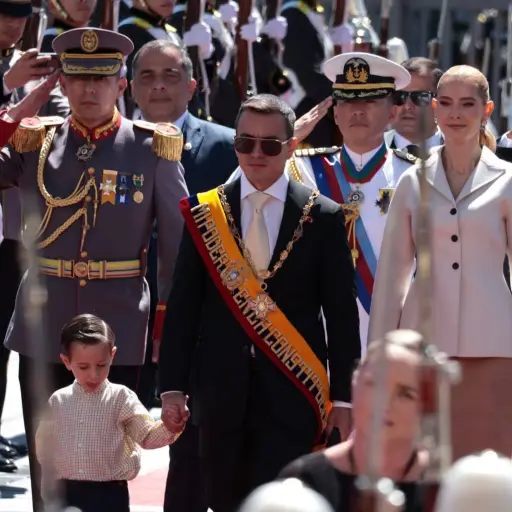 Así fue la llegada de autoridades a la Asamblea para el Informe a la Nación
