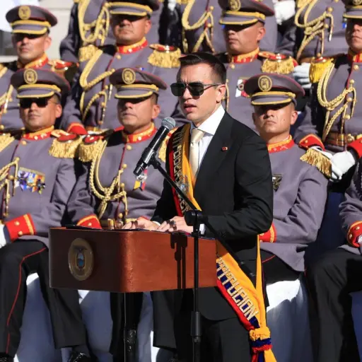 Daniel Noboa anunció la construcción del Quinto Puente en Guayas, finalizar el Metro de Quito y la “megracompra” de  medicinas