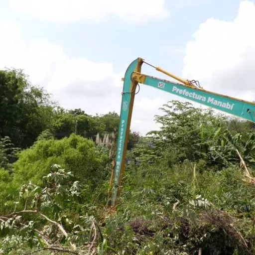 Portoviejo acelera trabajos de desazolve ante la eventual llegada del fenómeno El Niño