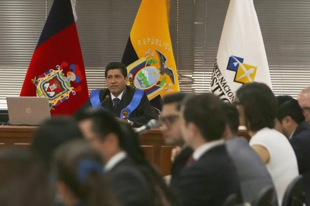 Las diligencias por el Caso Apagón se desarrollan en la Corte Nacional de Justicia (CNJ) en Quito., Foto: Apifoto