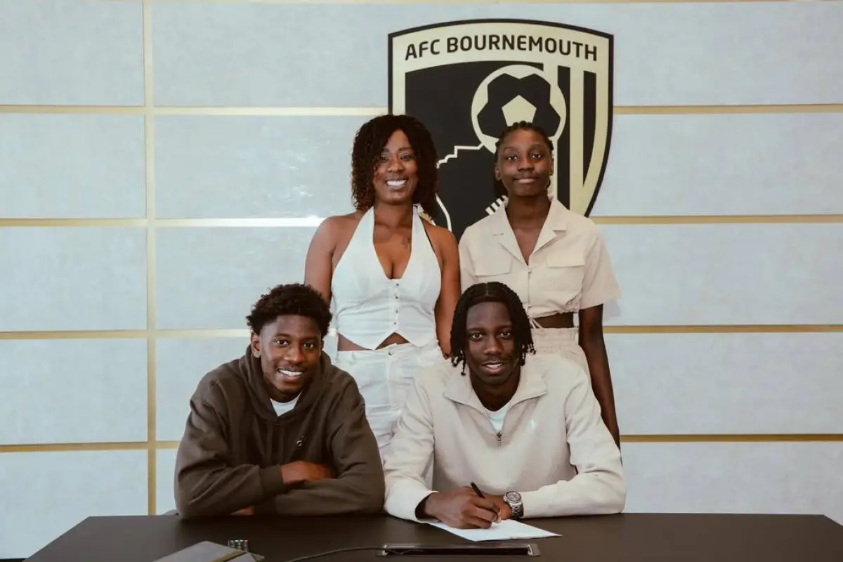 Malcom Dacosta, promesa ecuatoriana, extendió su contrato con el Bournemouth