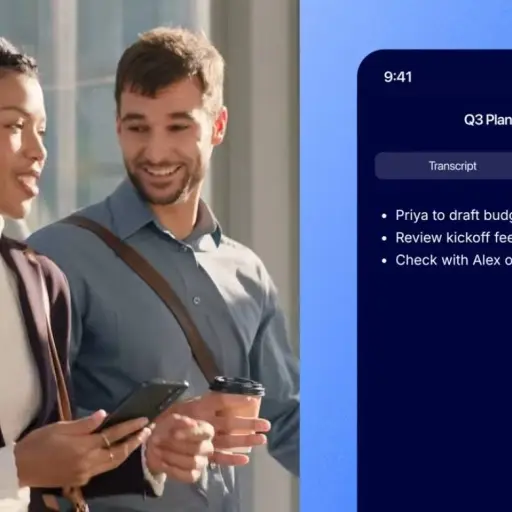 Zoom expande su asistente de notas IA a dispositivos móviles
