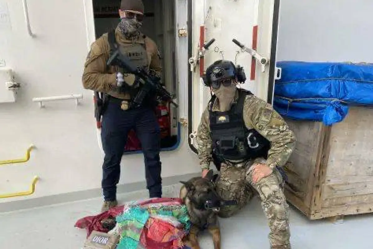 Desde el portal web de Homeland Security se publicaron fotos del operativo., Web