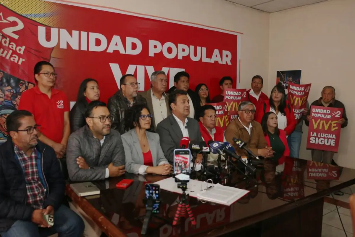 El pleno del CNE rechazó el pedido de corrección de Unidad Popular