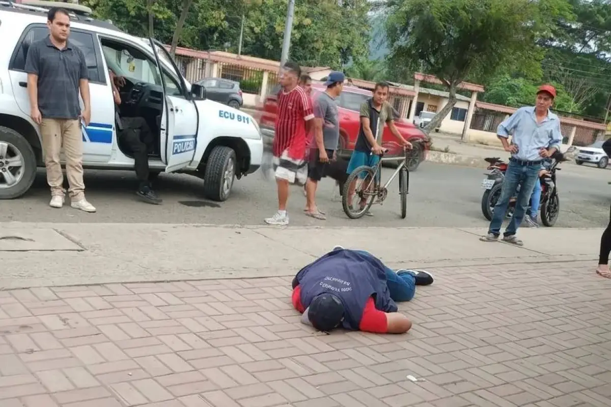 El ataque ocurrió a una cuadra de la Unidad de Policía Comunitaria (UPC) de la parroquia Lodana de Santa Ana., Redes