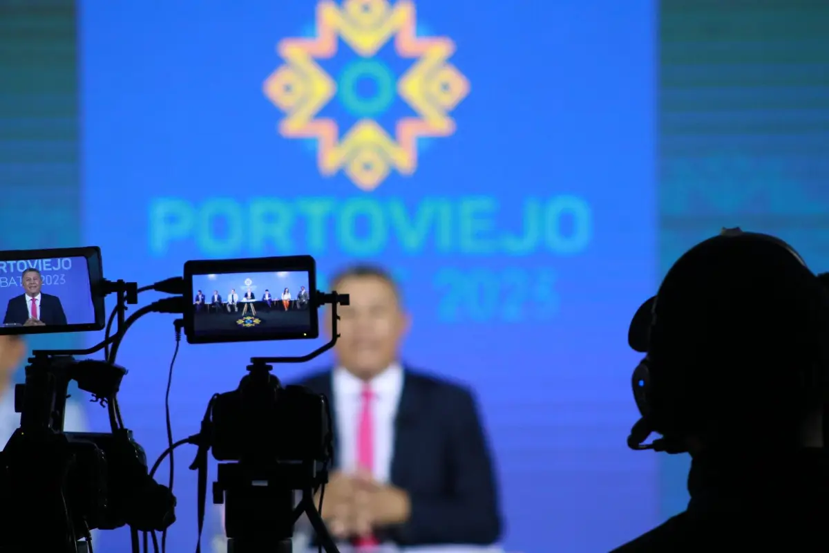 El debate electoral entre los candidatos a la Alcaldía de Portoviejo en el 2023, Archivo