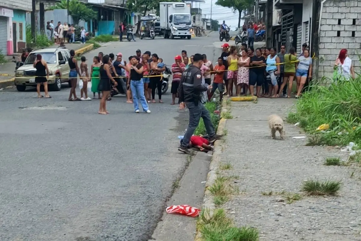 El crimen ocurrió en Quevedo., Cortesía