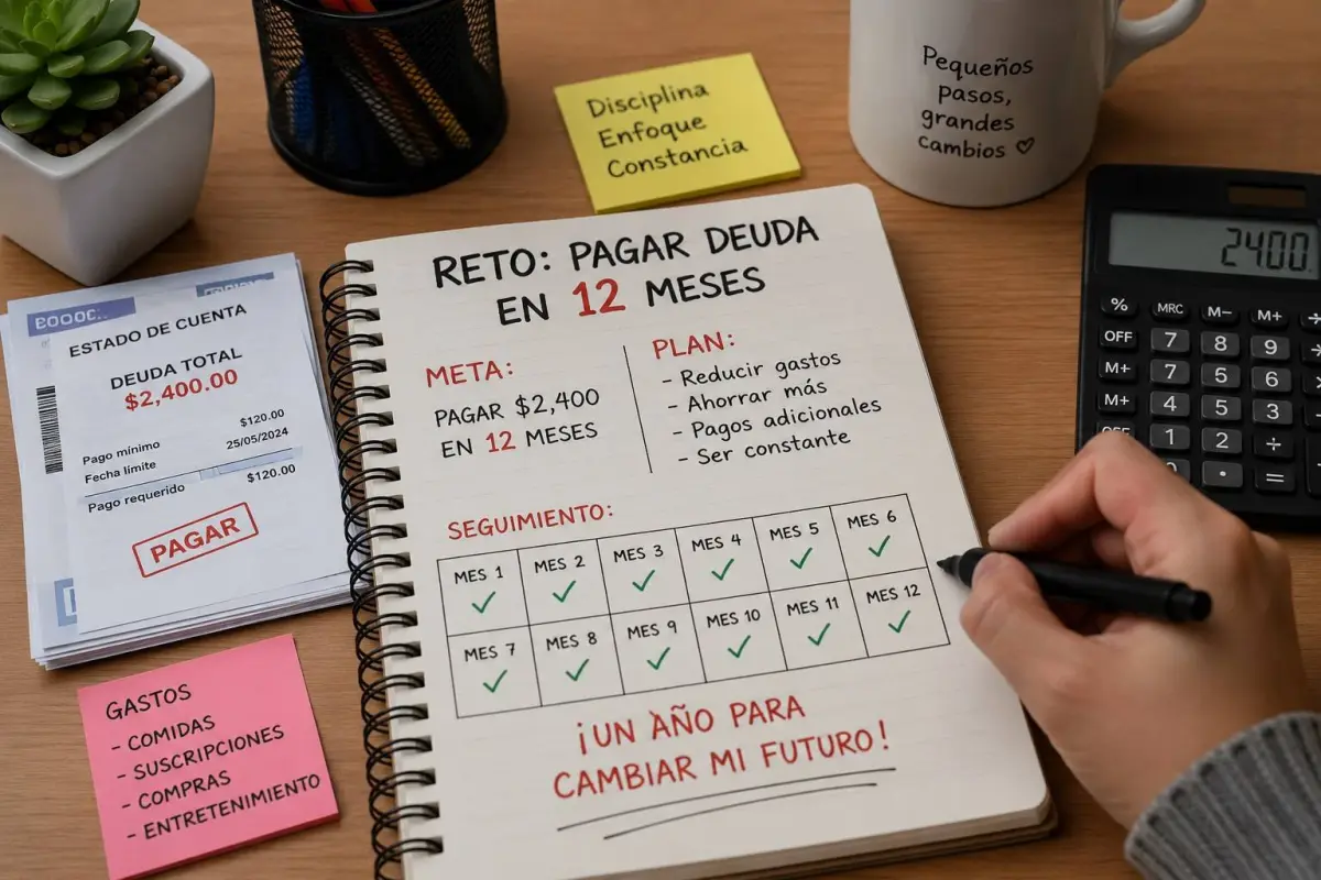 Planificar gastos y reducir consumos: claves para pagar deudas en un año., Inteligencia Artificial. 