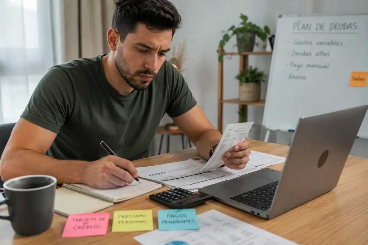 Estrategias financieras para enfrentar deudas mayores al ingreso mensual., Inteligencia Artificial. 