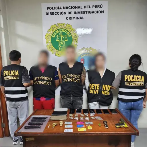 Operativo entre Ecuador y Perú deja tres detenidos vinculados presuntamente a “Los Lobos”