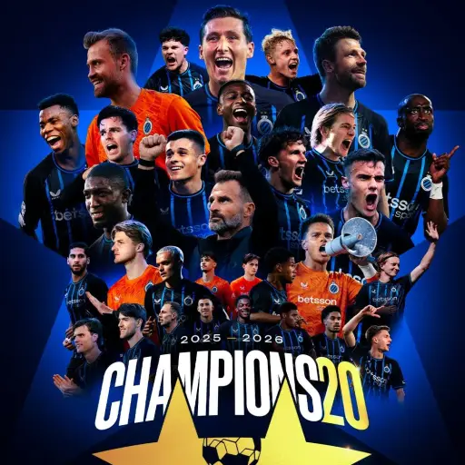 Joel Ordóñez se proclama campeón de la Liga de Bélgica con el Club Brujas tras asegurar el liderato matemático