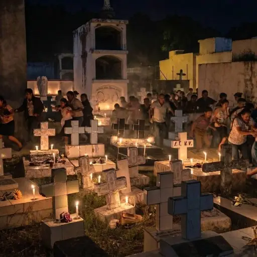 La noche en que los muertos hicieron que Junín abandonara corriendo el cementerio