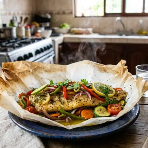 Pescado al papillote: Aprende cómo dominar esta técnica francesa que conquista paladares