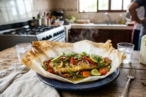 El pescado al papillote tiene origen en Francia. 