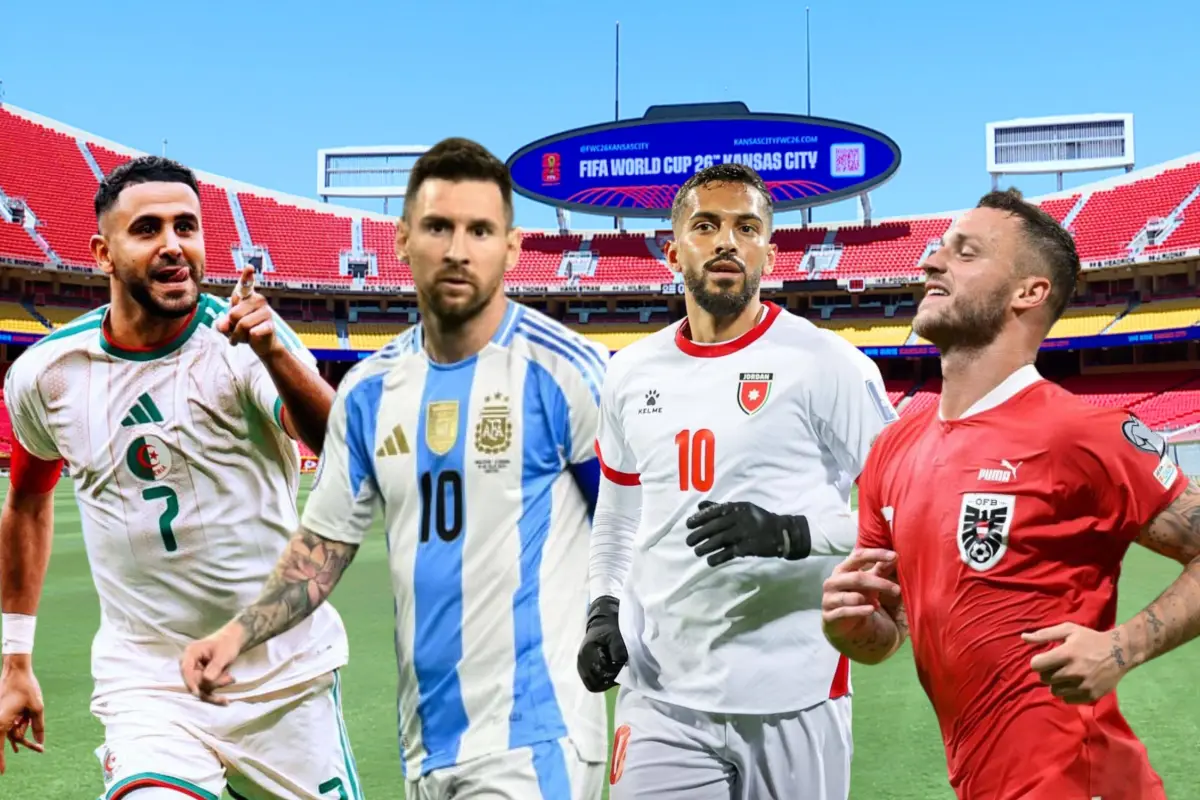 Argelia, Argentina, Jordania y Austria integran el Grupo J.