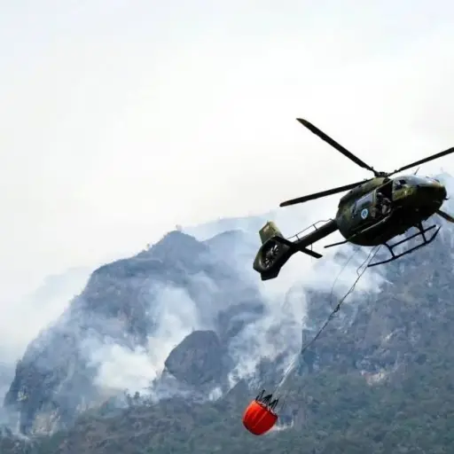 Riesgo de incendios forestales se mantiene hasta este domingo en varias provincias del Ecuador