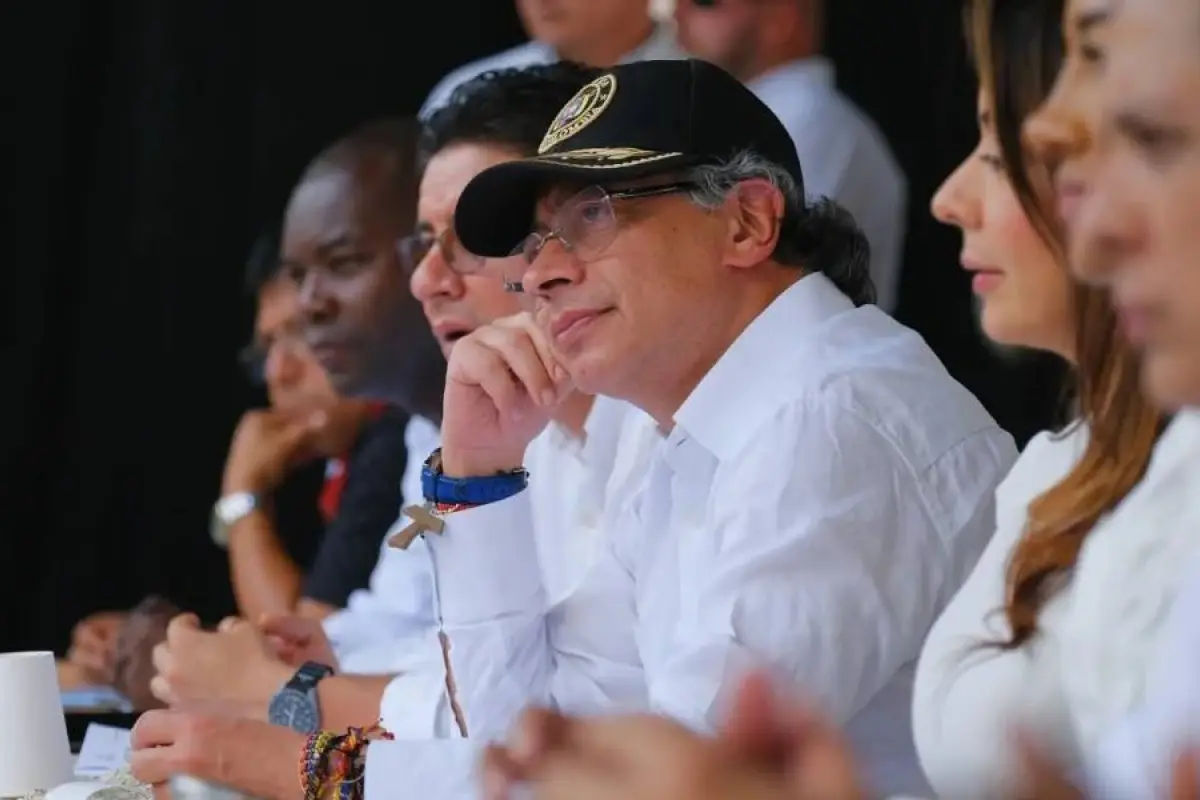 Gustavo Petro, presidente de Colombia está próximo a salir del poder tras cuatro años en el mismo., Foto: Agencias