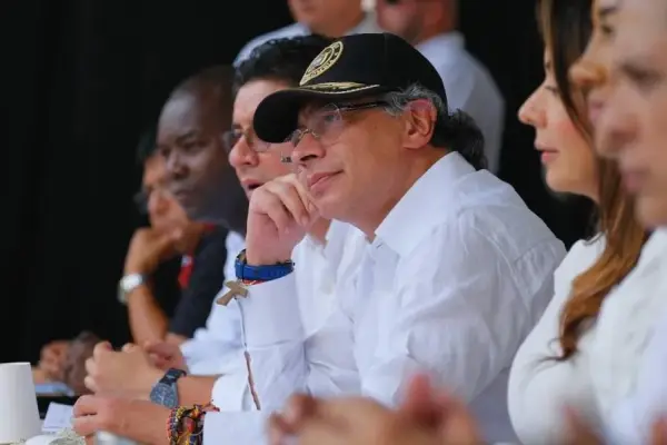 Gustavo Petro, presidente de Colombia está próximo a salir del poder tras cuatro años en el mismo. ,Foto: Agencias