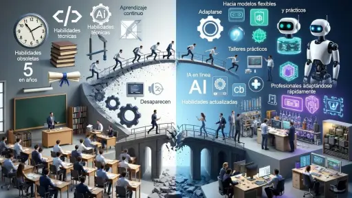 Inteligencia artificial: las carreras que marcarán el mercado laboral en 2030
