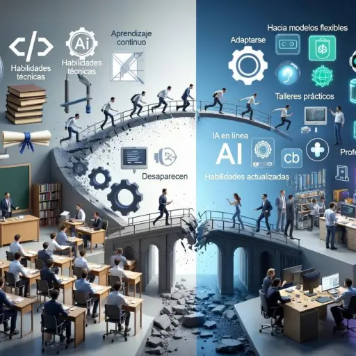 Inteligencia artificial: las carreras que marcarán el mercado laboral en 2030