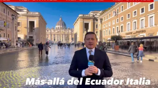 Leonardo León Zambrano, el periodista que construyó un puente entre Manta e Italia