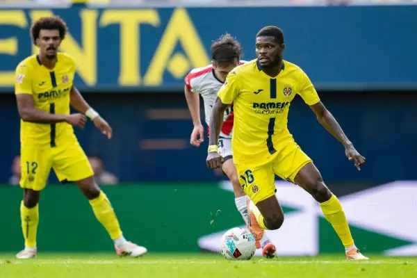 Thomas Partey es jugador del Villarreal de España. ,IG: Thomas Partey.