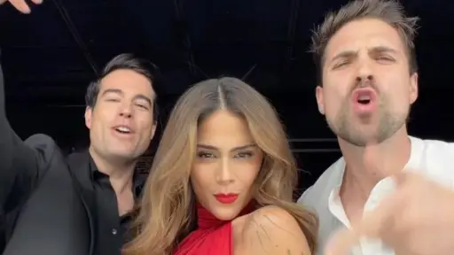 Greeicy se contagia de la fiebre tricolor y baila al ritmo del himno mundialista de Johann Vera
