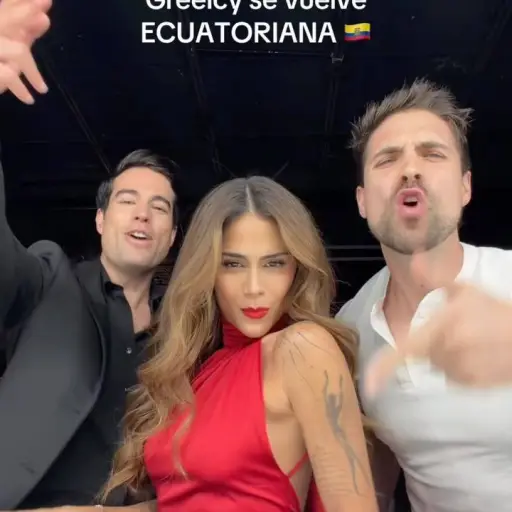 Greeicy se contagia de la fiebre tricolor y baila al ritmo del himno mundialista de Johann Vera