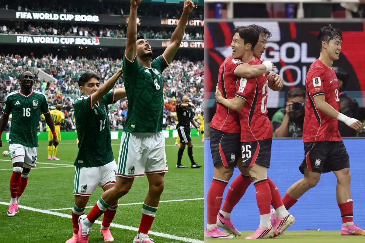 México jugará en Guadalajara ante los surcoreanos con la ilusión de asegurar ya su pase a siguiente ronda., AFP/Redes sociales.