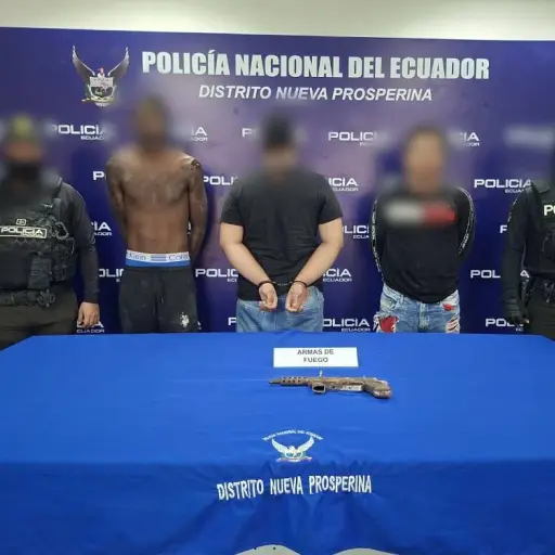 Policía de Ecuador rescata a ciudadano colombiano secuestrado y detiene a tres presuntos implicados en Guayaquil
