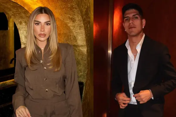 Aura de la Cruz confirmó a través de Instagram el fin de su relación con el futbolista ecuatoriano Piero Hincapié. ,Foto composición