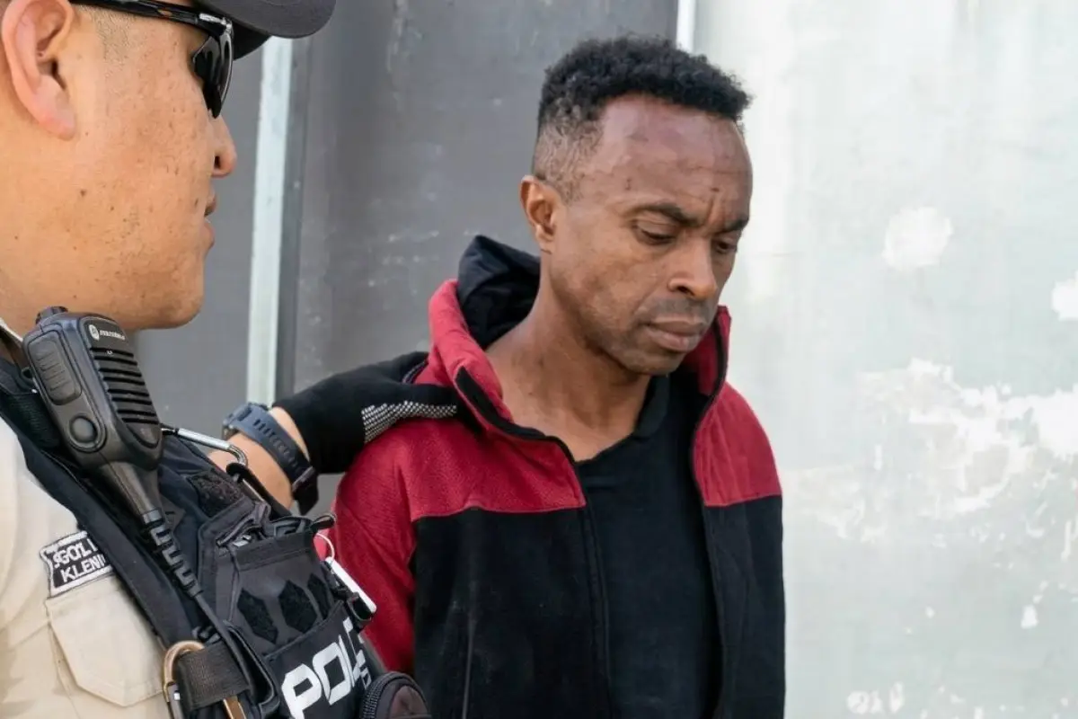 Christian Lara recibió el cambio de prisión preventiva a medidas sustitutivas en una audiencia realizada la mañana de este miércoles., Archivo